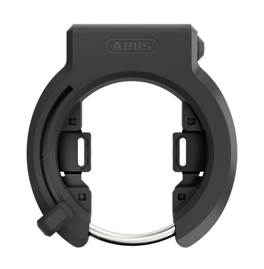 Schwarzes Fahrradrahmenschloss mit Metallhaken für mehr Sicherheit bei ABUS Granit XPlus 6950M