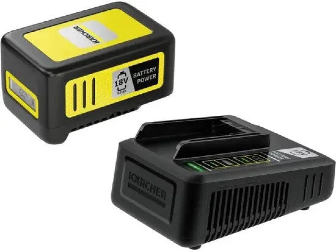 Kärcher Akku-Rasenmäher LMO 18-36 mit 18V Akku und Ladegerät Set