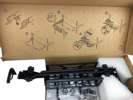 Serverrack-Montagerails mit Anleitung für Dell Kabelmanagement Set DP/N 0CCY3