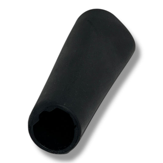 Schwarze, konische offene Schutzhülle für VanMoof S3 & X3 Lenkergriff