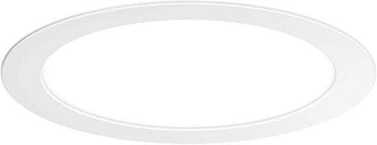 Weiße runde Einbaulampe mit modernem Design für RZB Toledo Flat LED Downlight DALI