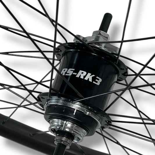 Schwarzer 3-Gang Nabenschaltung mit Speichen für Sturmey-Archer RS-RK3 Fahrrad