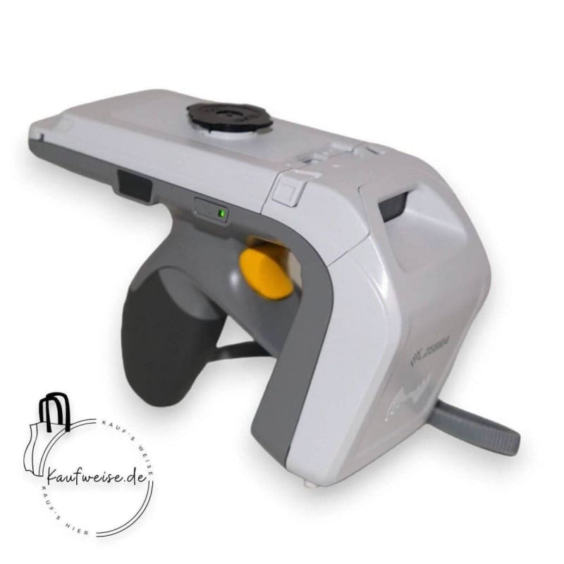 Grauer und weißer Handheld Barcode Scanner Zebra RFD8500 für Einzelhandel und Logistik