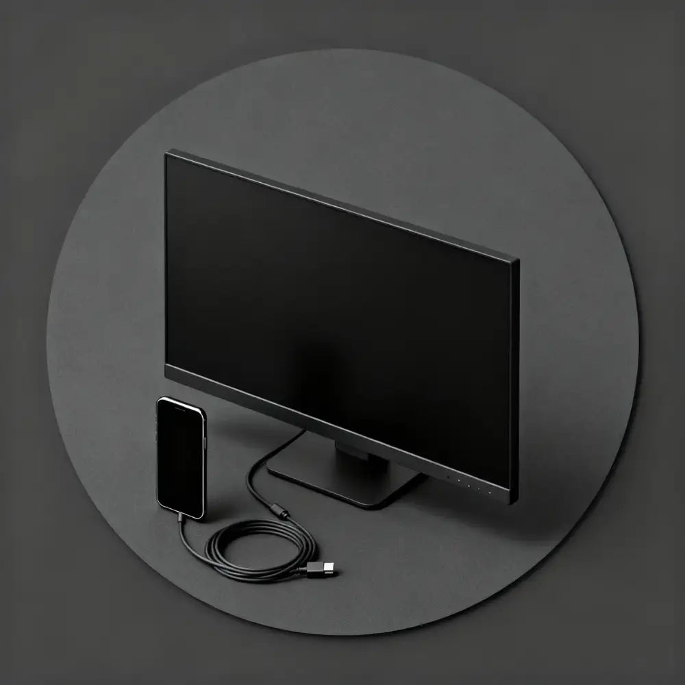 Technik-Produkte und Zubehör von Marken auf dunklem Hintergrund