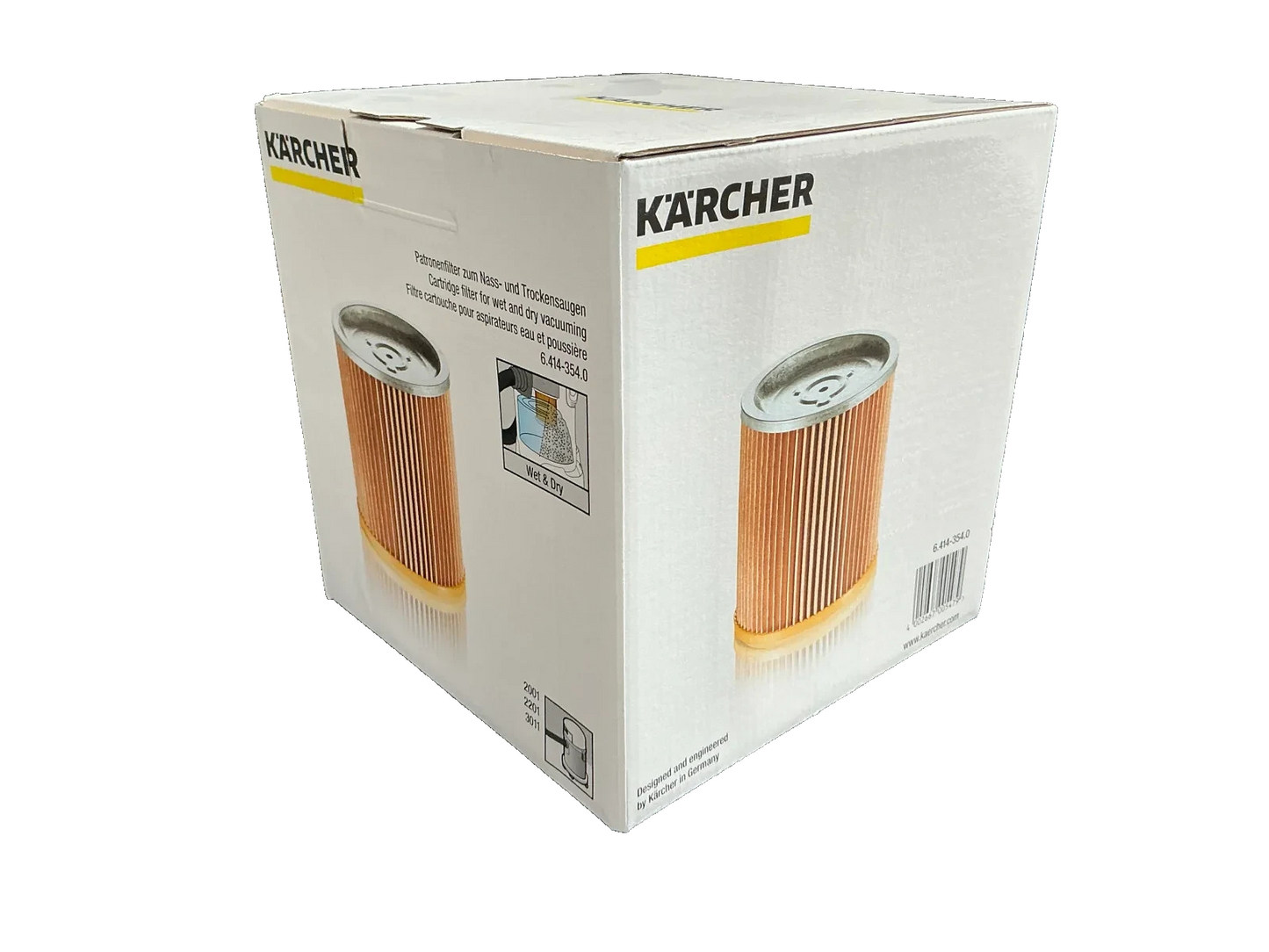 Kärcher Trockenfilter für Staubsauger, passend für Nass- & Trockensauger