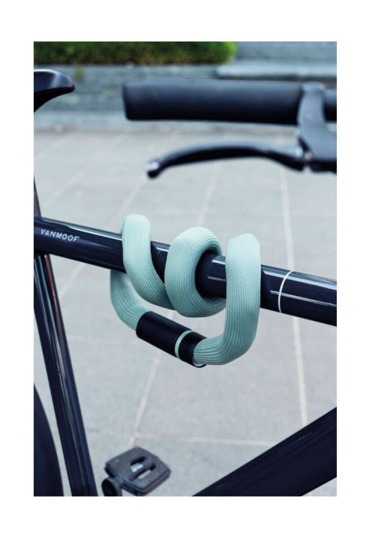 Lichtblaues ABUS Gans Lock 6206K/110 um Fahrradrahmen, robustes Fahrradschloss