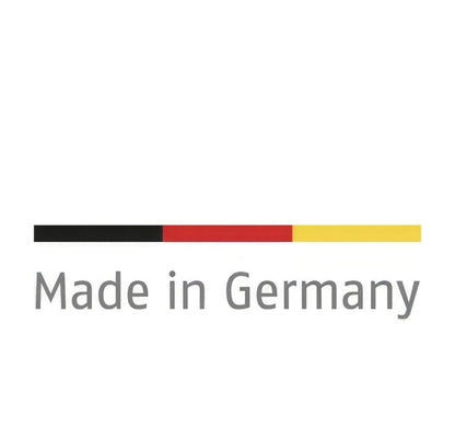 Deutscher Flaggenaufkleber mit Made in Germany auf ABUS Granit XPlus 6950M Ringschloss
