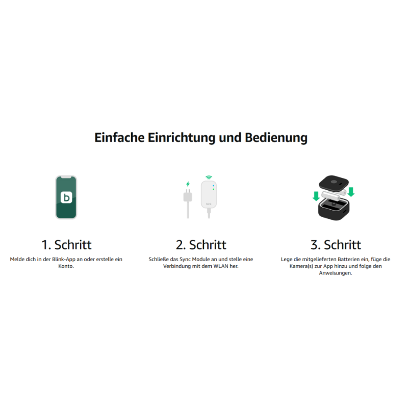 Schritt-für-Schritt Anleitung für dein Blink Outdoor 4 Überwachungskamera Set