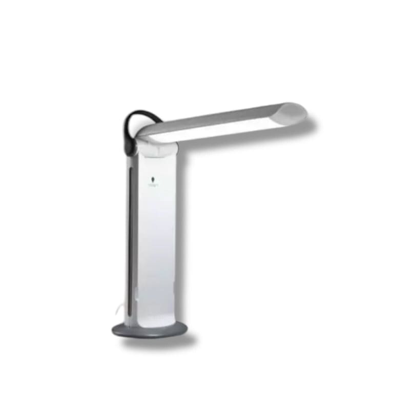 Weiße LED Schreibtischlampe Daylight Twist 2 mit CRI 95, klappbar und stylish