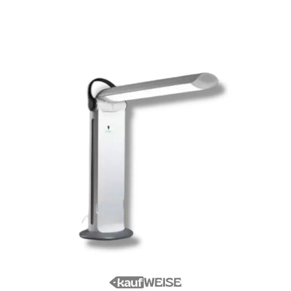 Weiße LED Schreibtischlampe Daylight Twist 2 mit CRI 95, klappbar und stylish