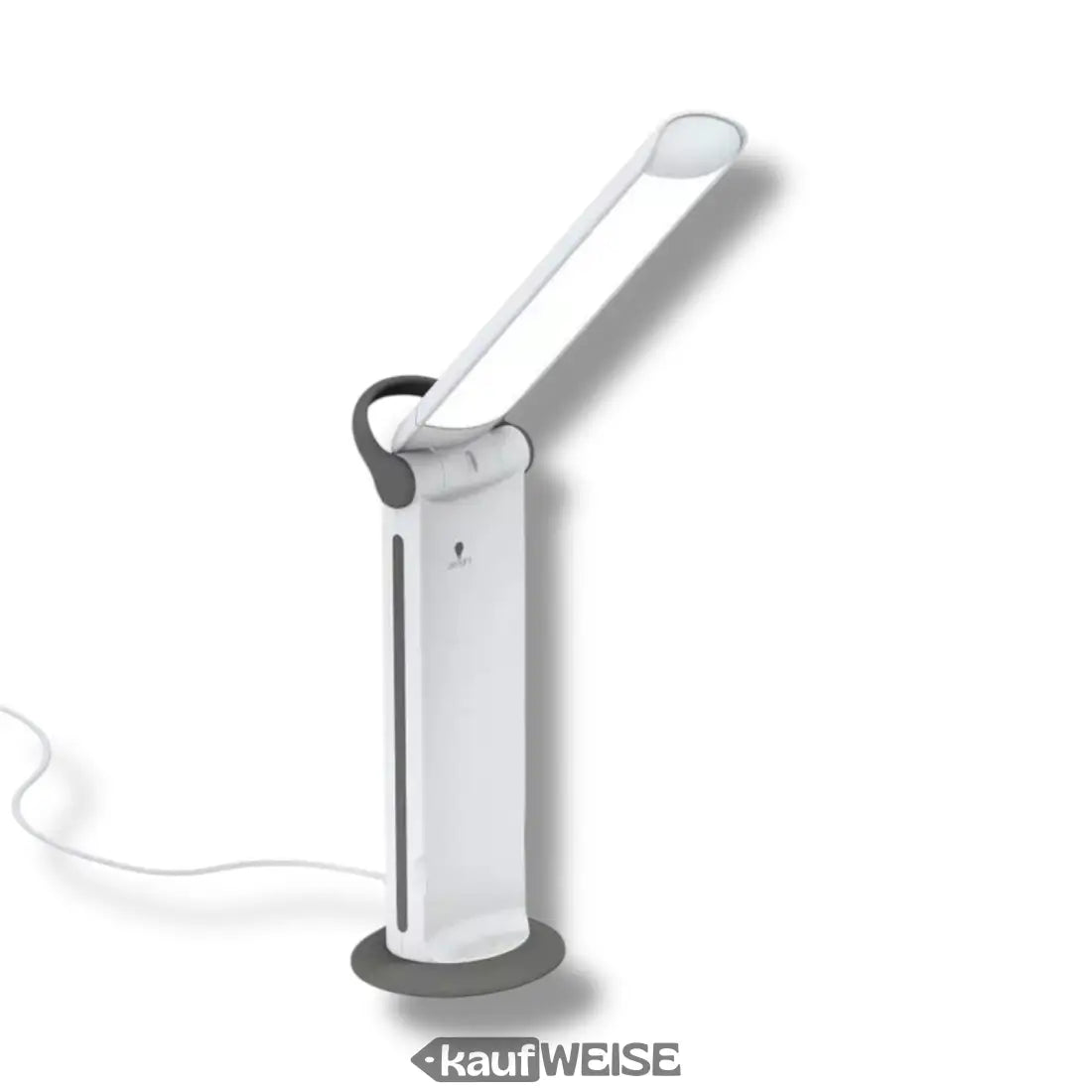 Weiß-graue verstellbare LED-Schreibtischlampe Daylight Twist 2 E35070 mit CRI 95