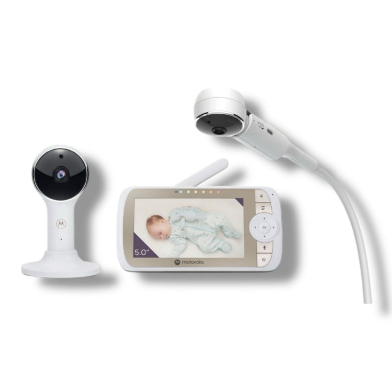 Motorola Baby VM65X Connect Video-Babyphone mit Farbdisplay und Nachtsicht