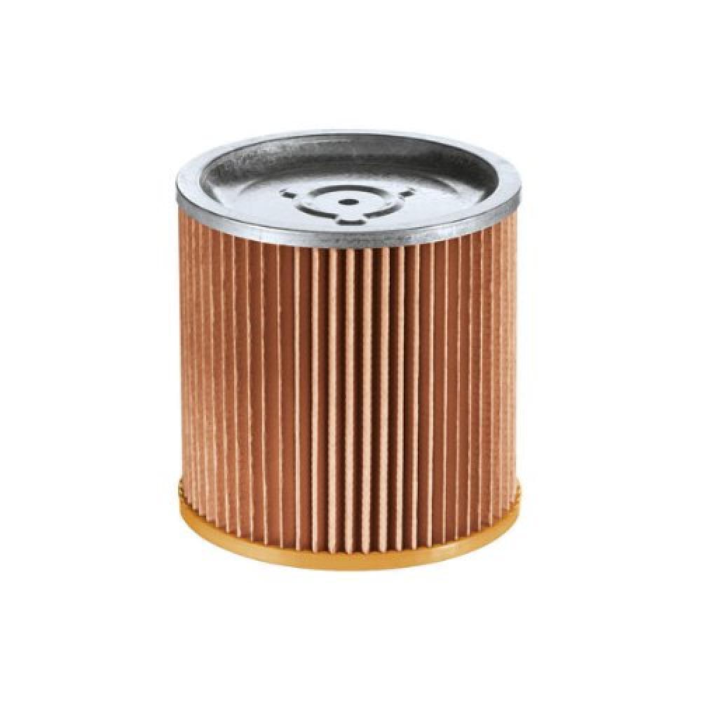 Braunes Faltenfilter mit Metallkopf für Kärcher Nass- & Trockensauger