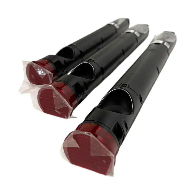 Schwarzes zylindrisches Objekt mit strukturiertem Kopf für Vanmoof X3 Smart Cartridge