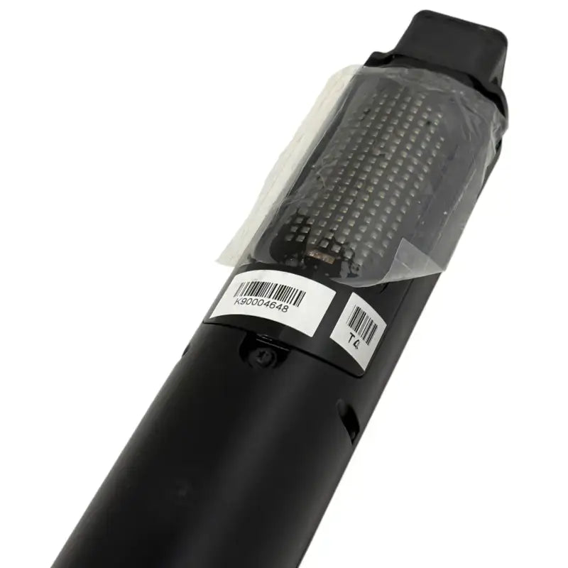 Schwarzes zylindrisches Objekt mit strukturiertem Deckel von Vanmoof X3 Smart Cartridge