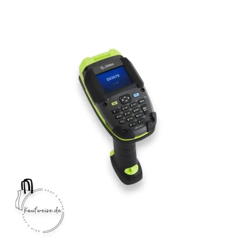 Grüner und schwarzer Handscanner Zebra DS3678-KD Bluetooth für Industrieanwendungen