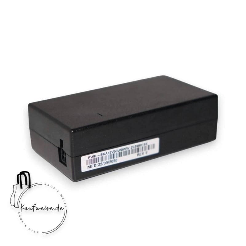 Rechteckiger schwarzer Netzadapter für Zebra RFD8500 RFID Scanner im Einzelhandel
